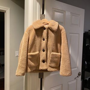 Zara teddy jacket
